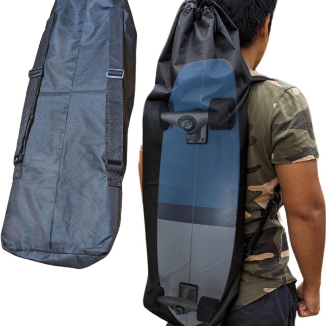【正規品】スケボー ケース シンプル 厚手 600D [WLNTSKATE JAPAN] クルーザー/サーフスケート/スケートボードバッグ 細長い キャンプ用品 ヨガマット ウクレレ 三脚 工具 掃除機 Skateboard Bag